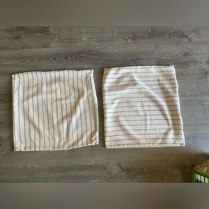 Striped Pillow Covers